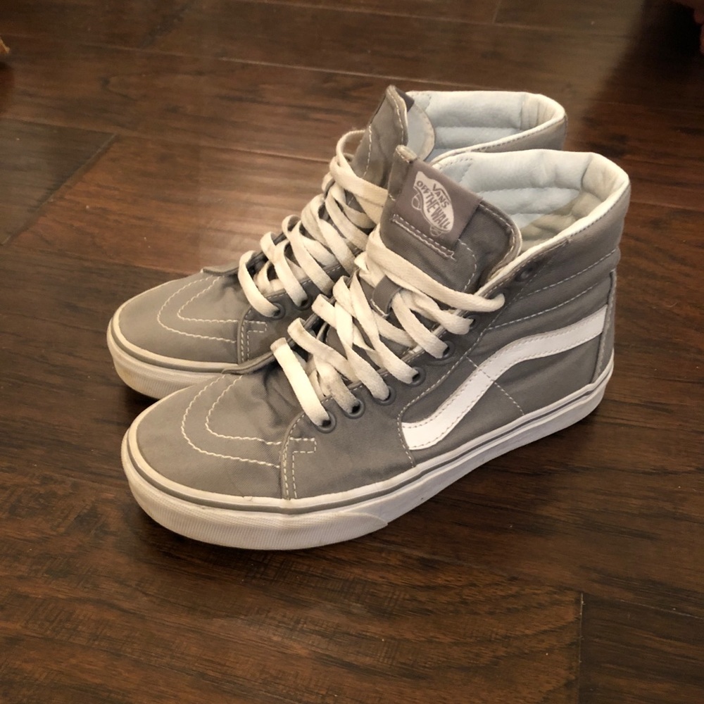 Women’s Gray High-Top Vans